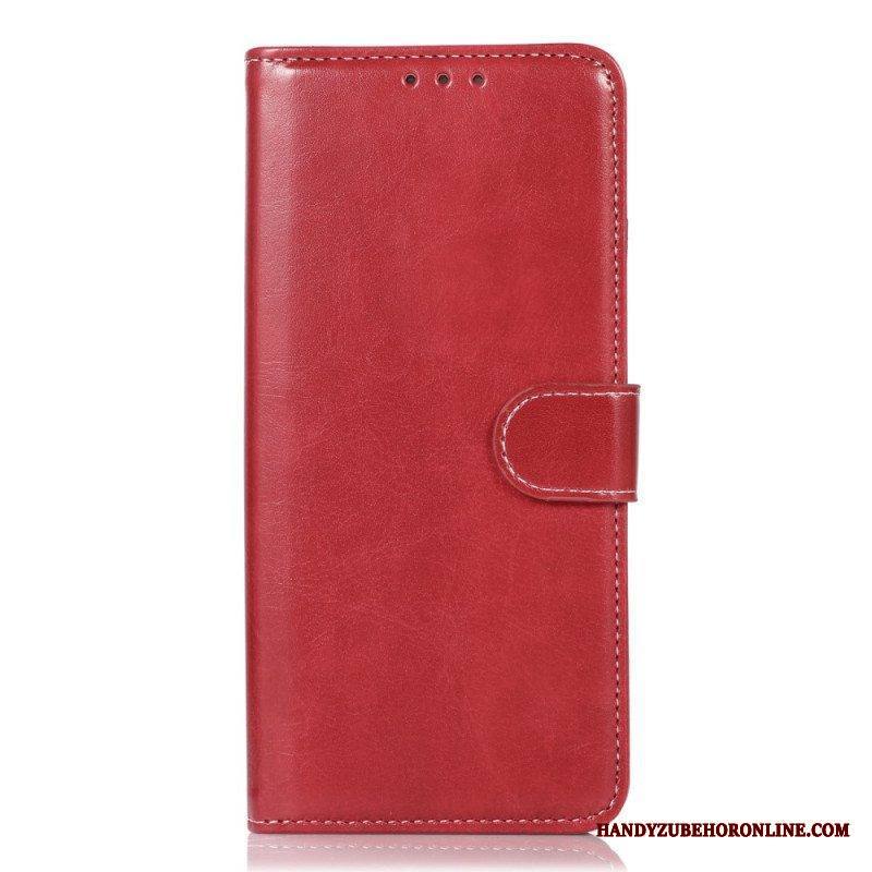 Flip Case Samsung Galaxy A13 Tavallinen Saumoilla