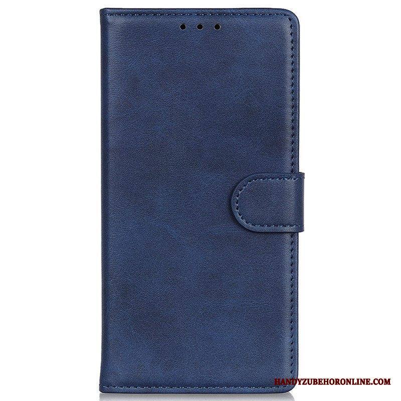 Flip Case Samsung Galaxy M13 Matta Keinonahka