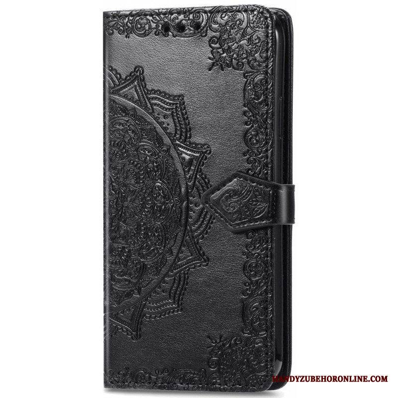 Flip Case Samsung Galaxy S22 Ultra 5G Mandala Keskiaika