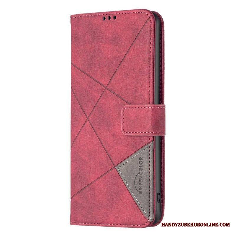 Flip Case Samsung Galaxy S23 5G Binfen Värikolmiot