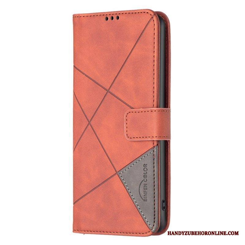 Flip Case Samsung Galaxy S23 5G Binfen Värikolmiot