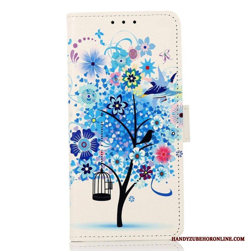 Flip Case Xiaomi 13 Lite Kukkiva Puu