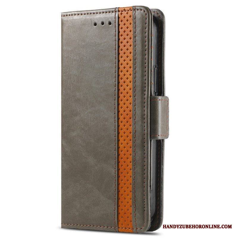 Flip Case Xiaomi Redmi Note 11 / 11S Kaksivärinen Kaksoislukko