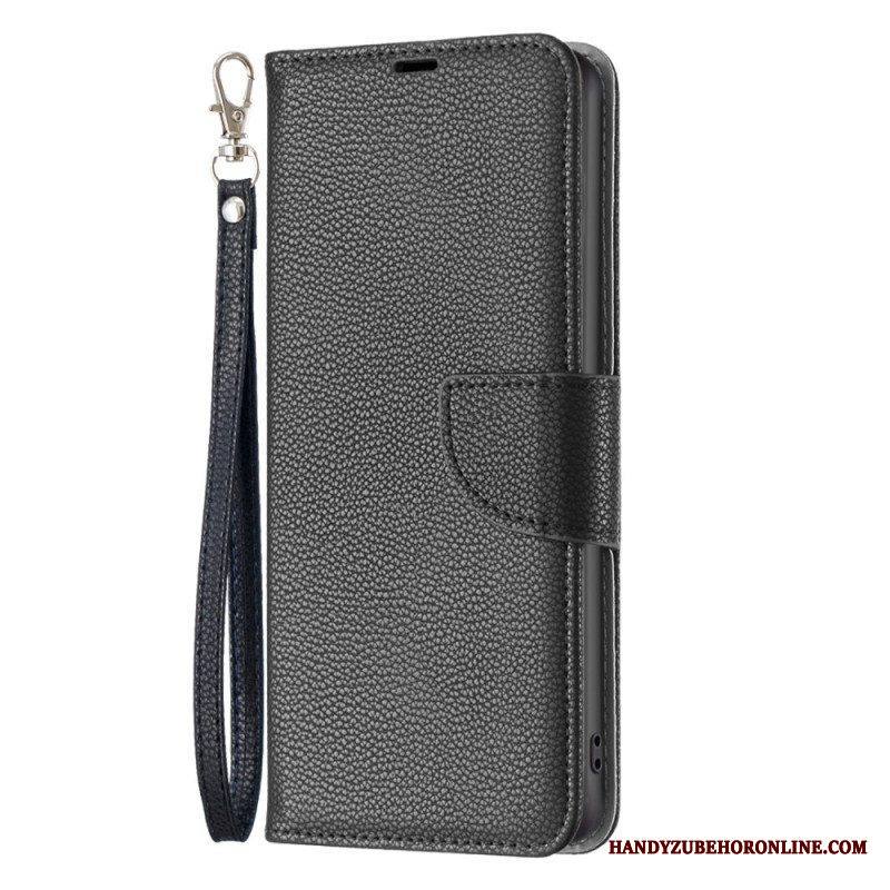 Flip Case Xiaomi Redmi Note 12 Pro Suojaketju Kuori Vino Hihnalukko