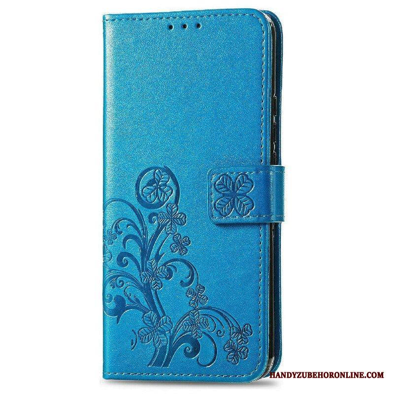 Flip Case iPhone 13 Mini Suojaketju Kuori Perhoset Ja Kukat -hihna