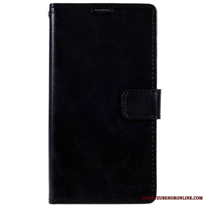Flip Case iPhone 14 Blue Moon Mercury Goospery