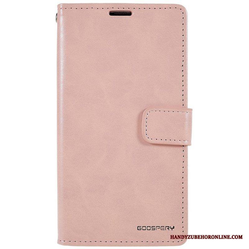 Flip Case iPhone 14 Blue Moon Mercury Goospery