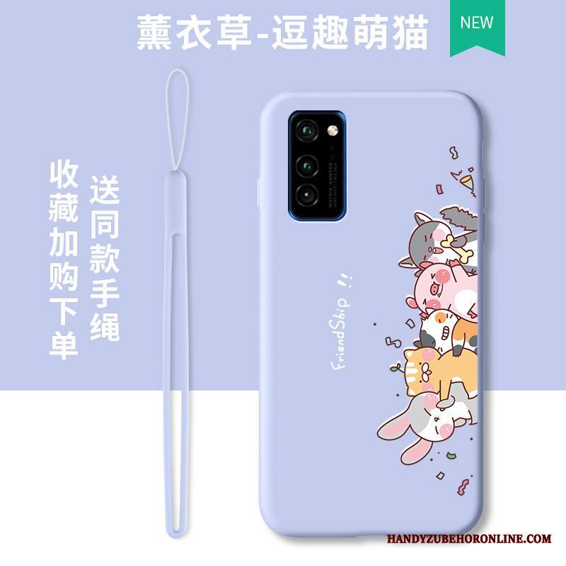Honor 30 Pro Kuori Sarjakuva All Inclusive Silikoni Puhelimen Kuoret Suojaus Sininen