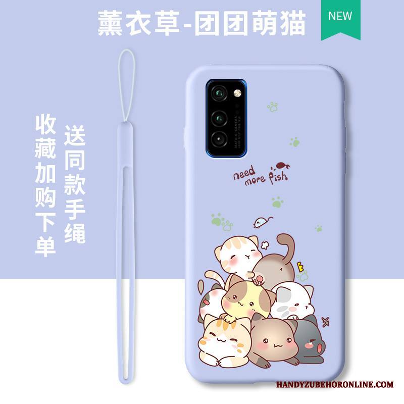 Honor 30 Pro Kuori Sarjakuva All Inclusive Silikoni Puhelimen Kuoret Suojaus Sininen