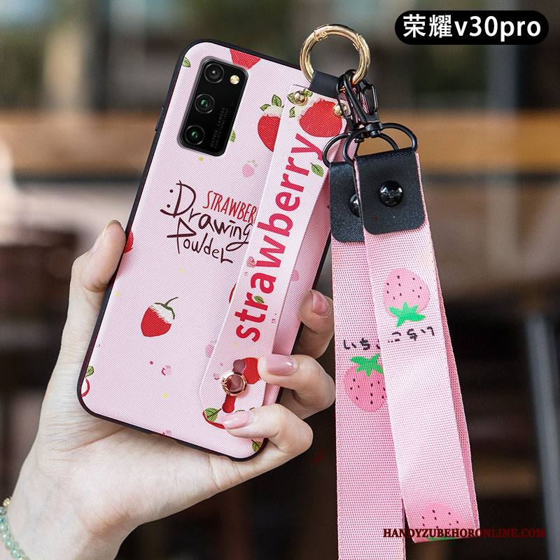 Honor View30 Pro Kuori Pesty Suede Luova Persoonallisuus Puhelimen Kuoret Taide Pieni Kustannukset