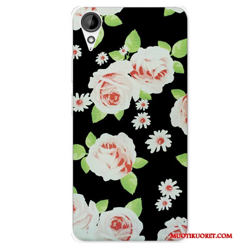 Htc Desire 825 Murtumaton All Inclusive Punainen Silikoni Suojaus Kuori Sarjakuva