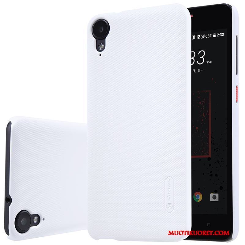 Htc Desire 825 Pesty Suede Punainen Suojaus Säteilevä Liukumaton Kuori Kotelo
