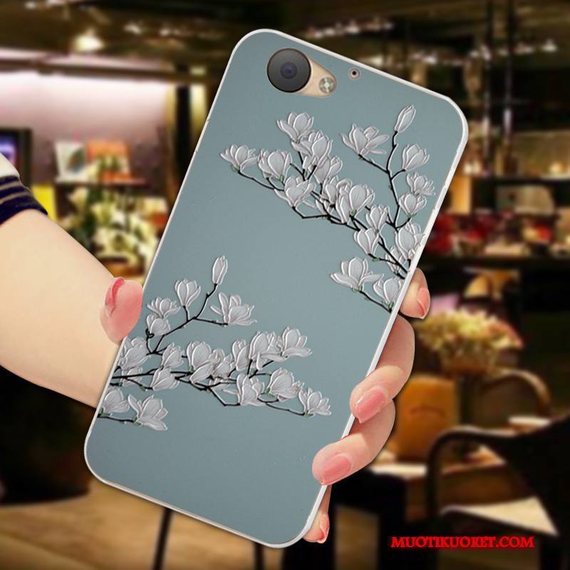 Htc One A9s Kuori Kukka Punainen Kustannukset Pehmeä Neste All Inclusive Murtumaton Puhelimen Kuoret