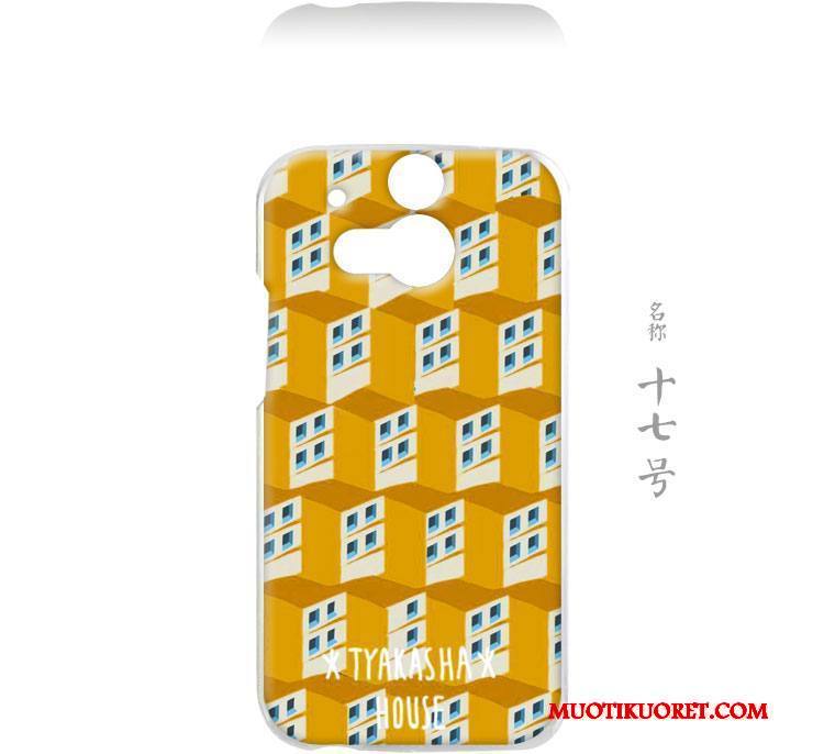 Htc One M8 Kuori Kustannukset Monivärinen Suojaus Murtumaton Rakastunut Kova