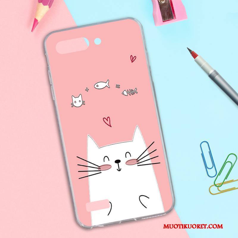 Huawei Ascend G6 Kuori Kohokuviointi Ihana Kani Sarjakuva Murtumaton Suojaus Uusi