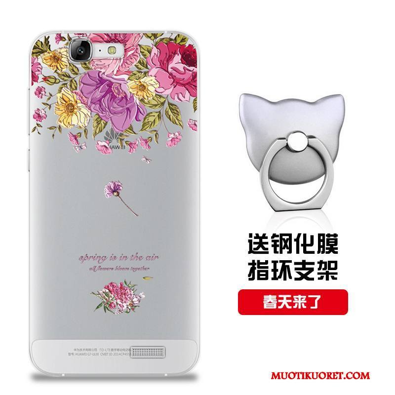 Huawei Ascend G7 Kuori Silikoni Suojaus Kotelo Muokata Jauhe Malli Puhelimen