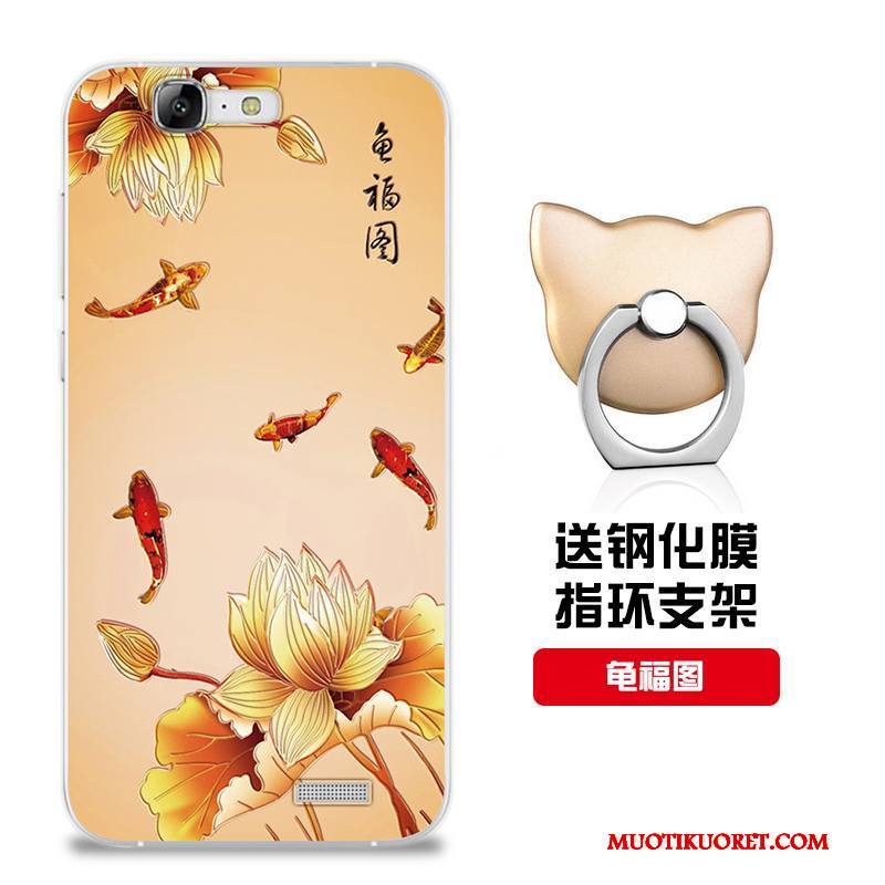 Huawei Ascend G7 Kuori Silikoni Suojaus Kotelo Muokata Jauhe Malli Puhelimen