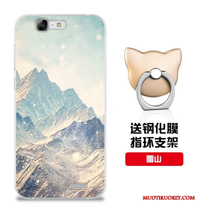 Huawei Ascend G7 Kuori Silikoni Suojaus Kotelo Muokata Jauhe Malli Puhelimen