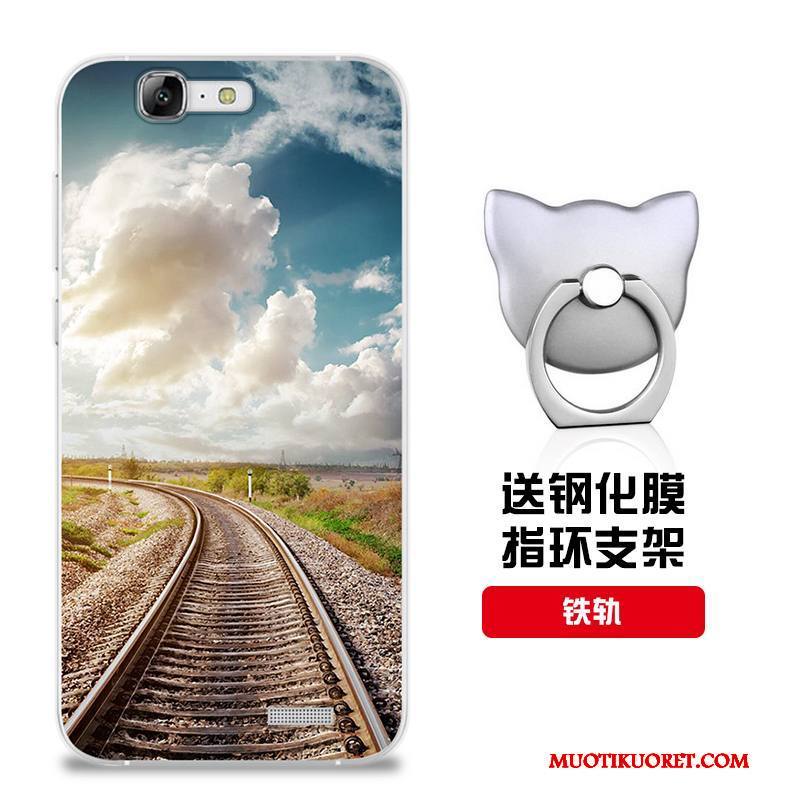 Huawei Ascend G7 Kuori Silikoni Suojaus Kotelo Muokata Jauhe Malli Puhelimen