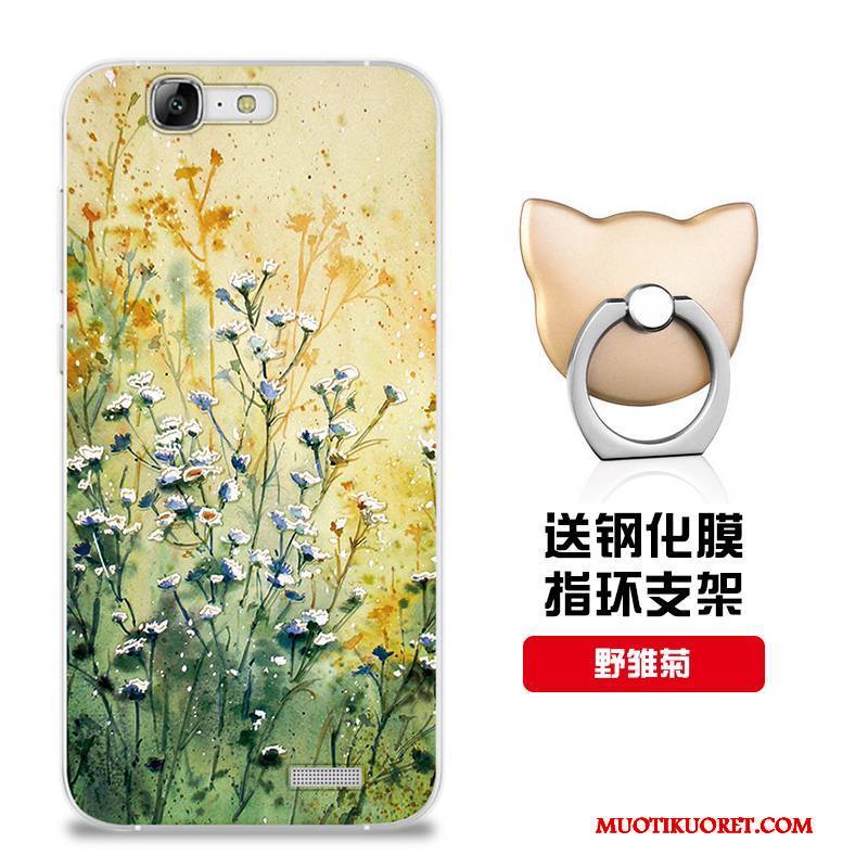 Huawei Ascend G7 Kuori Silikoni Suojaus Kotelo Muokata Jauhe Malli Puhelimen