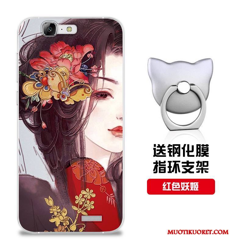 Huawei Ascend G7 Kuori Silikoni Suojaus Kotelo Muokata Jauhe Malli Puhelimen