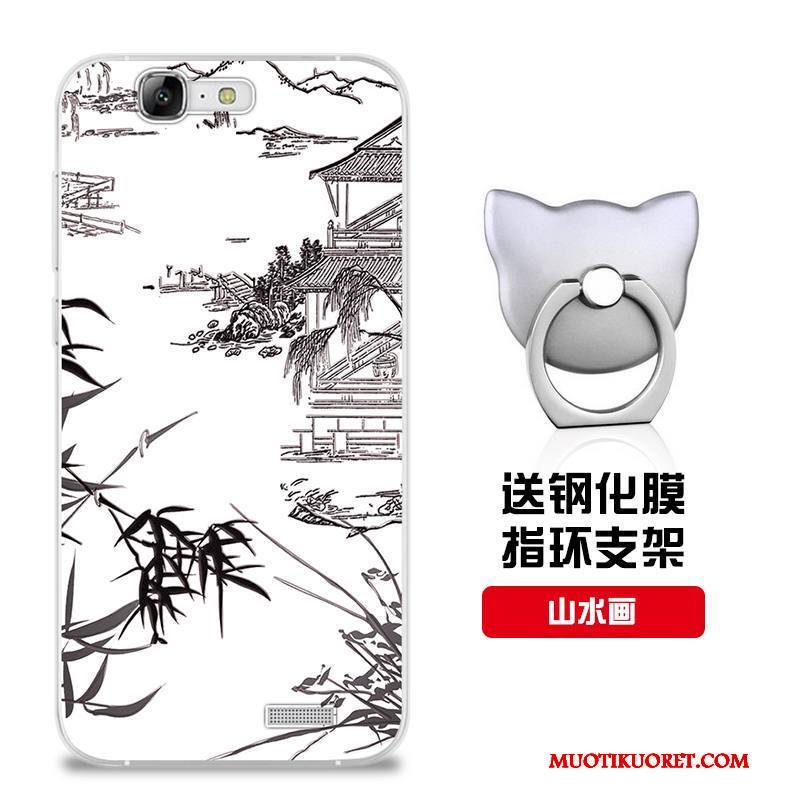 Huawei Ascend G7 Kuori Silikoni Suojaus Kotelo Muokata Jauhe Malli Puhelimen