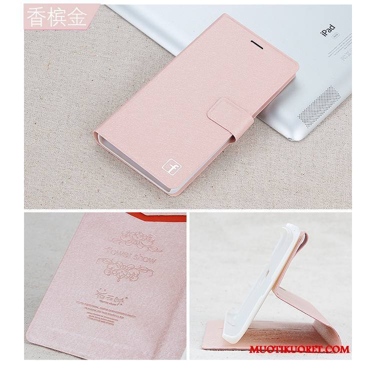 Huawei G7 Plus Kuori Kuoret Nahkakotelo Musta Puhelimen Kuoret Strassi
