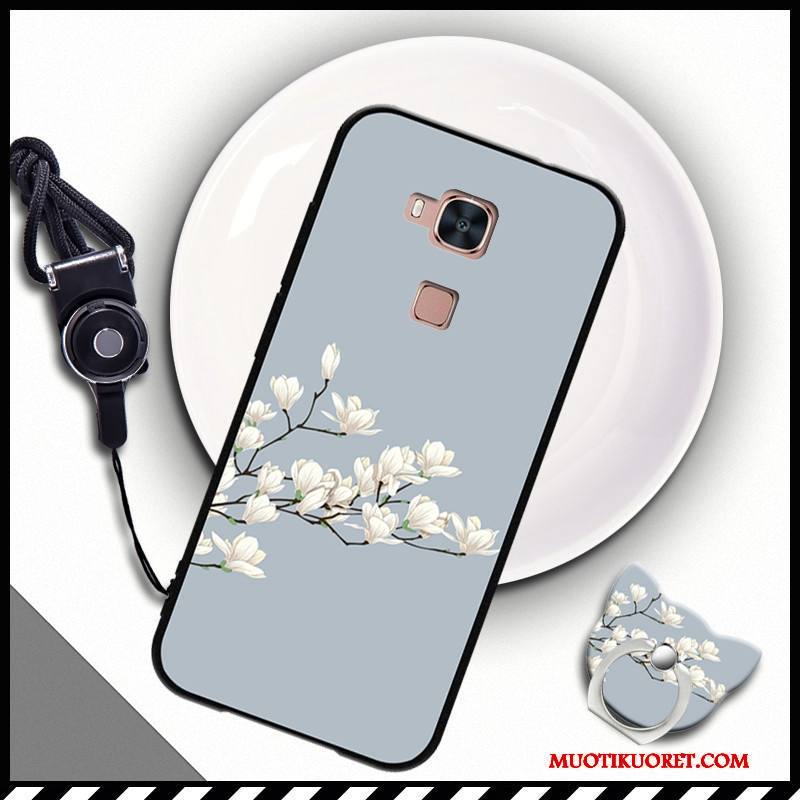Huawei G7 Plus Kuori Pehmeä Neste Musta Puhelimen Kuoret Silikoni Trendi Kotelo