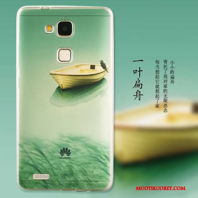 Huawei G7 Plus Pehmeä Neste Puhelimen Kuoret Suojaus Kuori Kotelo Murtumaton Silikoni