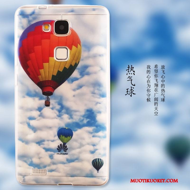 Huawei G7 Plus Pehmeä Neste Puhelimen Kuoret Suojaus Kuori Kotelo Murtumaton Silikoni