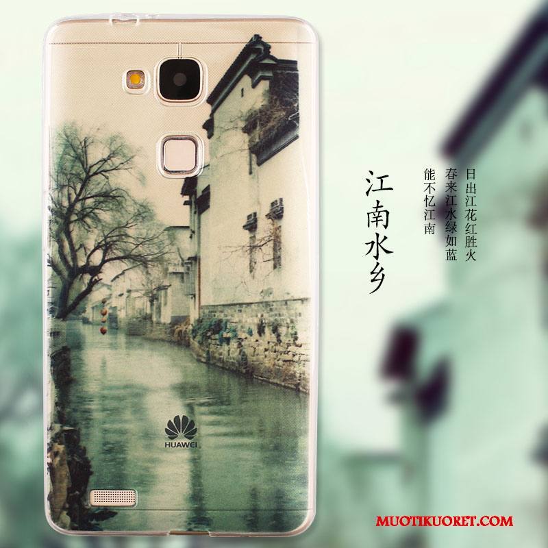 Huawei G7 Plus Pehmeä Neste Puhelimen Kuoret Suojaus Kuori Kotelo Murtumaton Silikoni