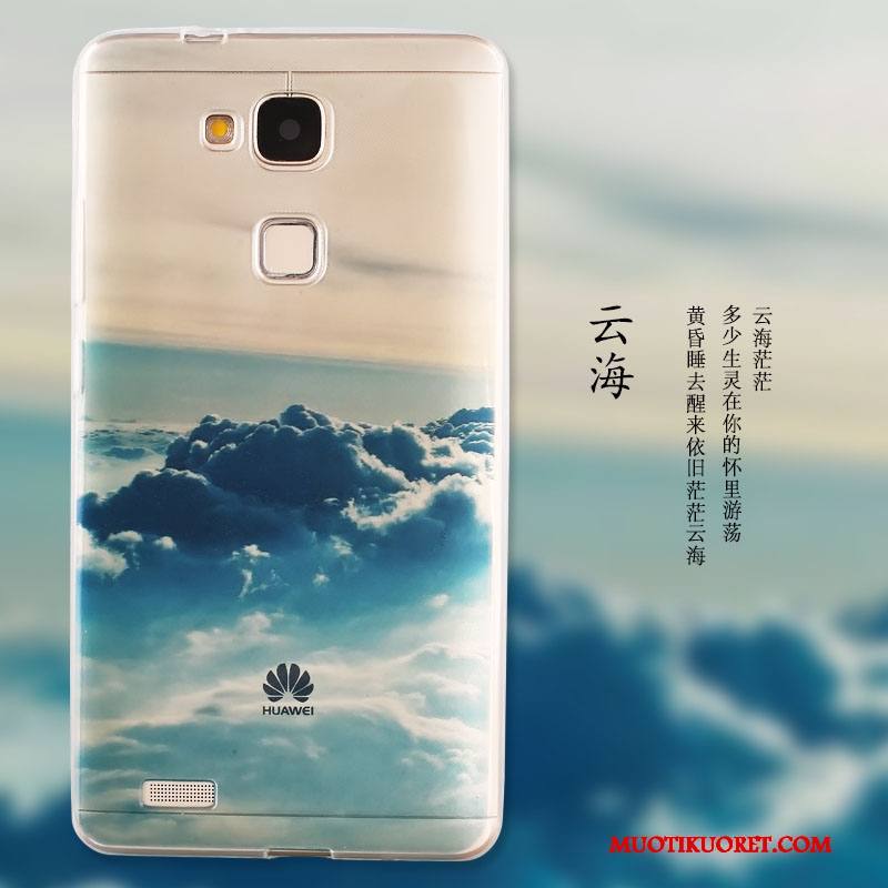 Huawei G7 Plus Pehmeä Neste Puhelimen Kuoret Suojaus Kuori Kotelo Murtumaton Silikoni