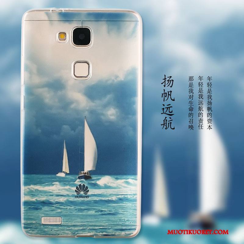 Huawei G7 Plus Pehmeä Neste Puhelimen Kuoret Suojaus Kuori Kotelo Murtumaton Silikoni