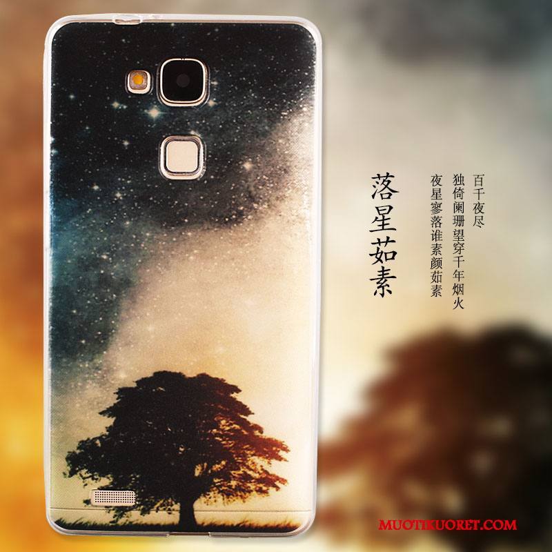 Huawei G7 Plus Pehmeä Neste Puhelimen Kuoret Suojaus Kuori Kotelo Murtumaton Silikoni