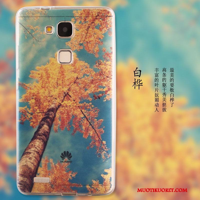 Huawei G7 Plus Pehmeä Neste Puhelimen Kuoret Suojaus Kuori Kotelo Murtumaton Silikoni