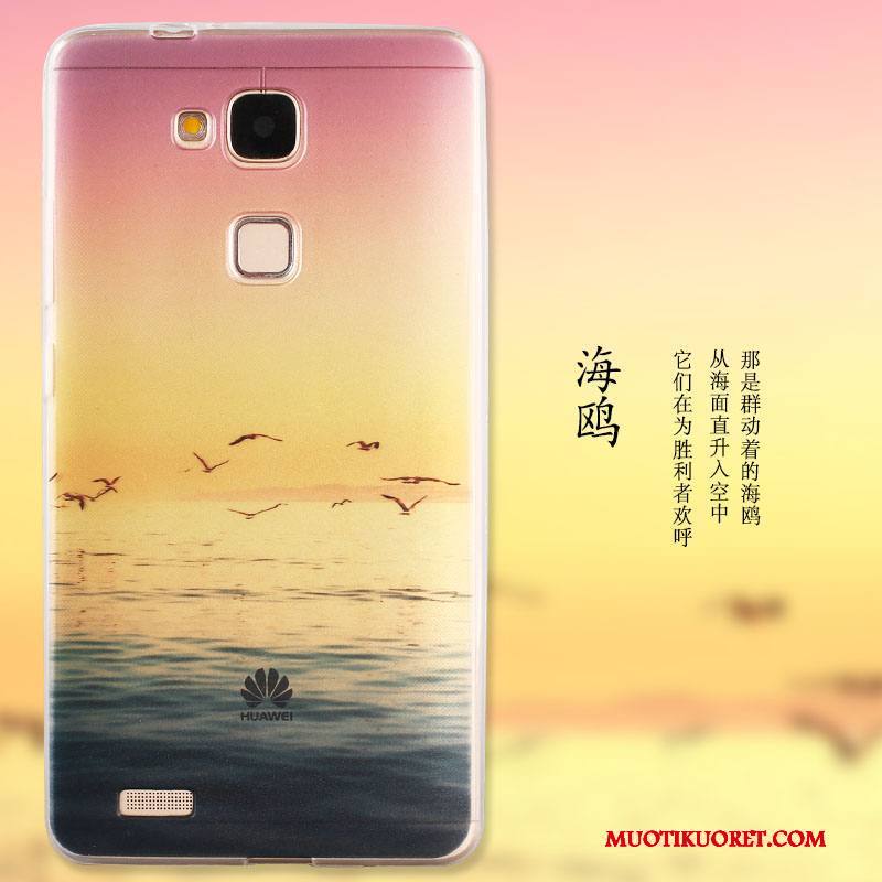 Huawei G7 Plus Pehmeä Neste Puhelimen Kuoret Suojaus Kuori Kotelo Murtumaton Silikoni