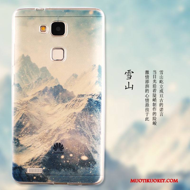 Huawei G7 Plus Pehmeä Neste Puhelimen Kuoret Suojaus Kuori Kotelo Murtumaton Silikoni