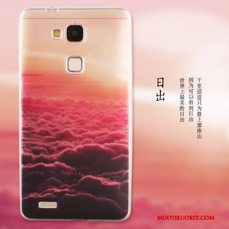 Huawei G7 Plus Pehmeä Neste Puhelimen Kuoret Suojaus Kuori Kotelo Murtumaton Silikoni