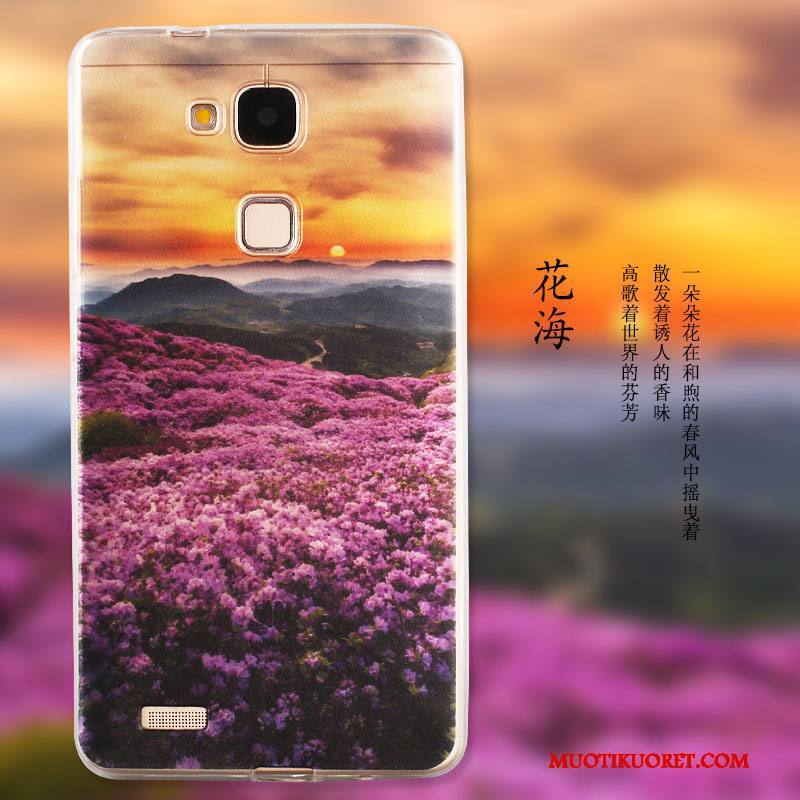 Huawei G7 Plus Pehmeä Neste Puhelimen Kuoret Suojaus Kuori Kotelo Murtumaton Silikoni