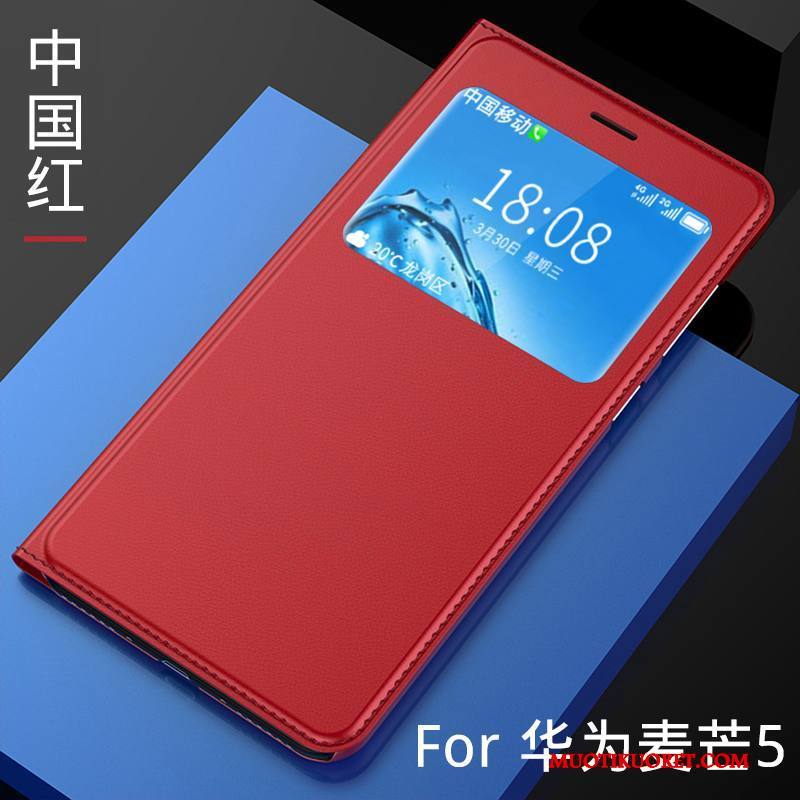 Huawei G9 Plus Kuori Kuoret Puhelimen Kuoret Jauhe Suojaus Trendi Murtumaton Nahkakotelo