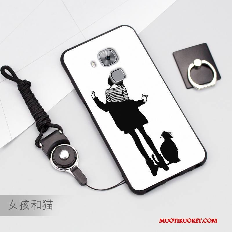 Huawei G9 Plus Kuori Pehmeä Neste Valkoinen Kotelo Silikoni Puhelimen Puhelimen Kuoret Murtumaton