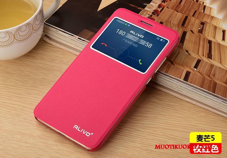 Huawei G9 Plus Kuori Pesty Suede Murtumaton All Inclusive Puhelimen Kuoret Kotelo Nahkakotelo Trendi