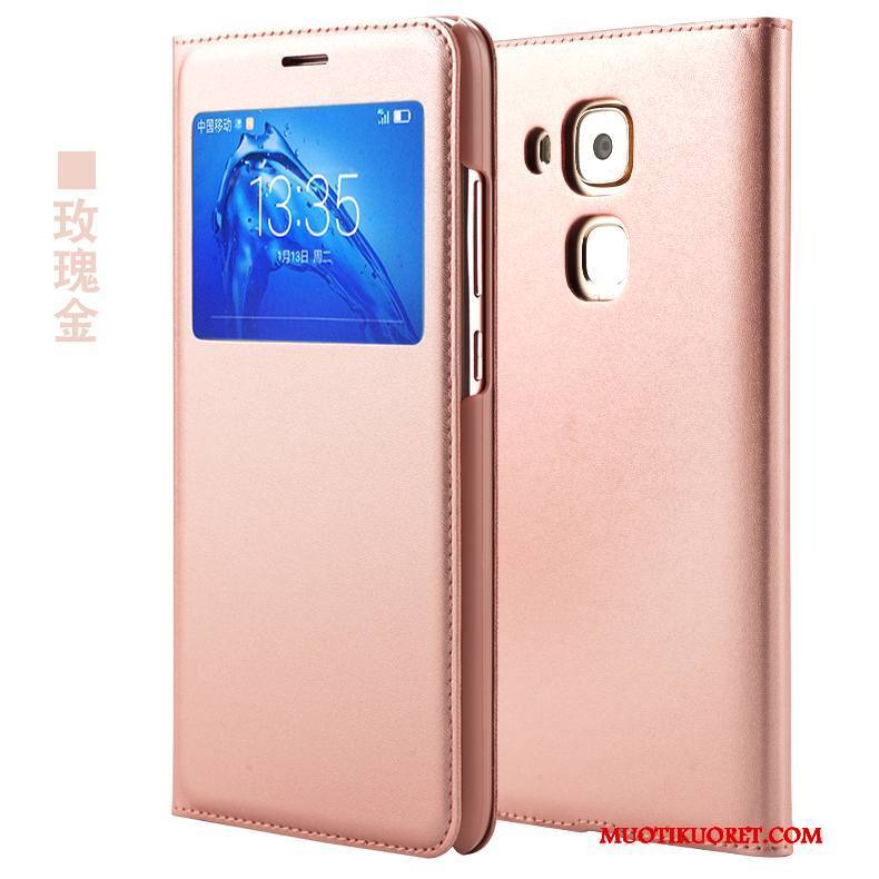 Huawei G9 Plus Kuori Puhelimen Puhelimen Kuoret Valkoinen Nahkakotelo Murtumaton