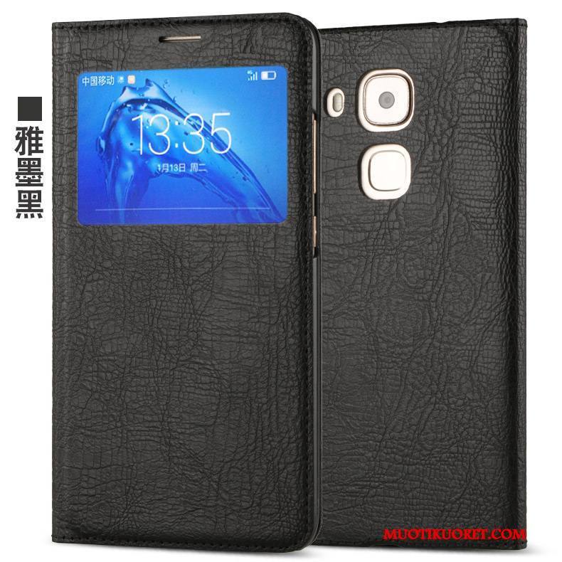 Huawei G9 Plus Kuori Puhelimen Puhelimen Kuoret Valkoinen Nahkakotelo Murtumaton