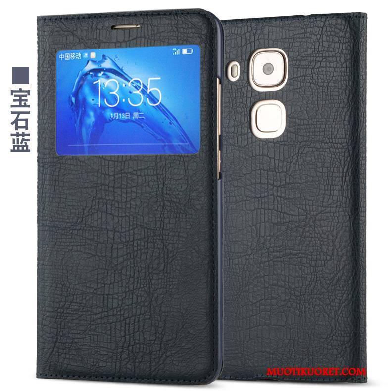 Huawei G9 Plus Kuori Puhelimen Puhelimen Kuoret Valkoinen Nahkakotelo Murtumaton