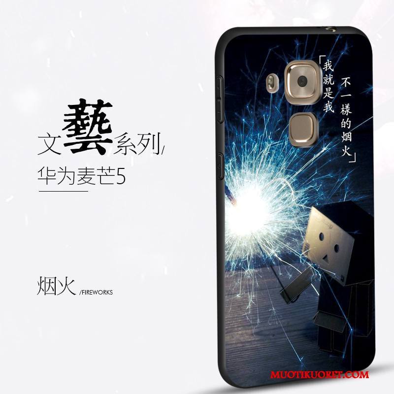 Huawei G9 Plus Kuori Ripustettavat Koristeet Luova Silikoni Suojaus Taide Puhelimen Kuoret Trendi