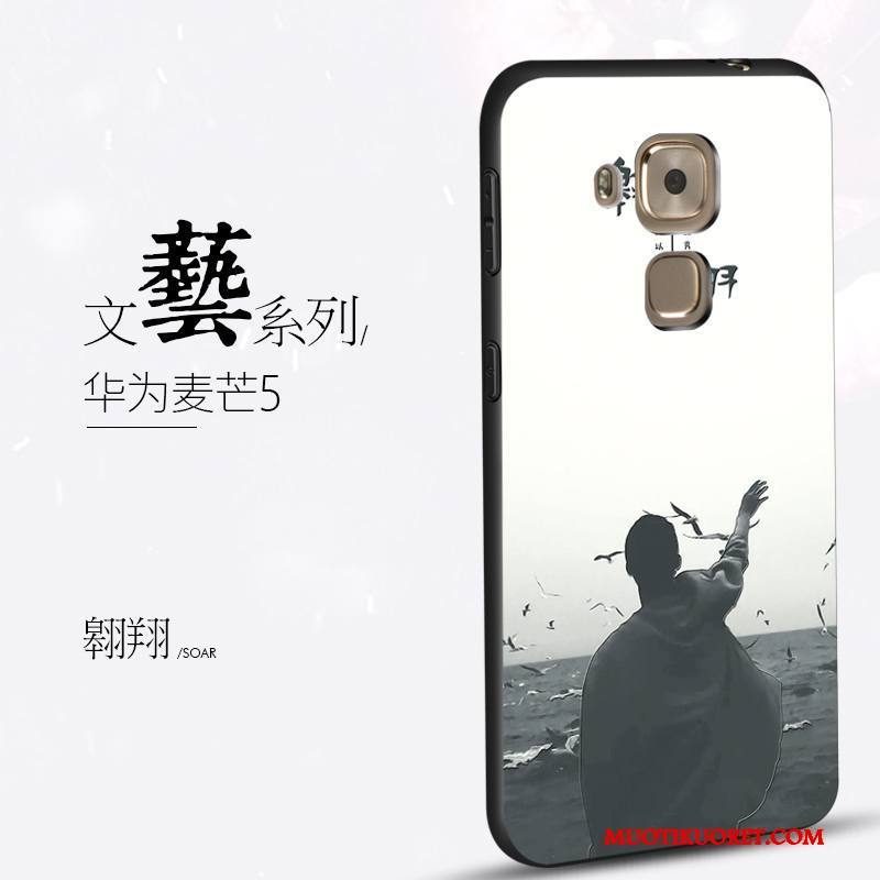 Huawei G9 Plus Kuori Ripustettavat Koristeet Luova Silikoni Suojaus Taide Puhelimen Kuoret Trendi