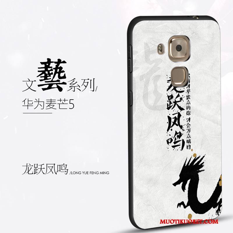 Huawei G9 Plus Kuori Ripustettavat Koristeet Luova Silikoni Suojaus Taide Puhelimen Kuoret Trendi