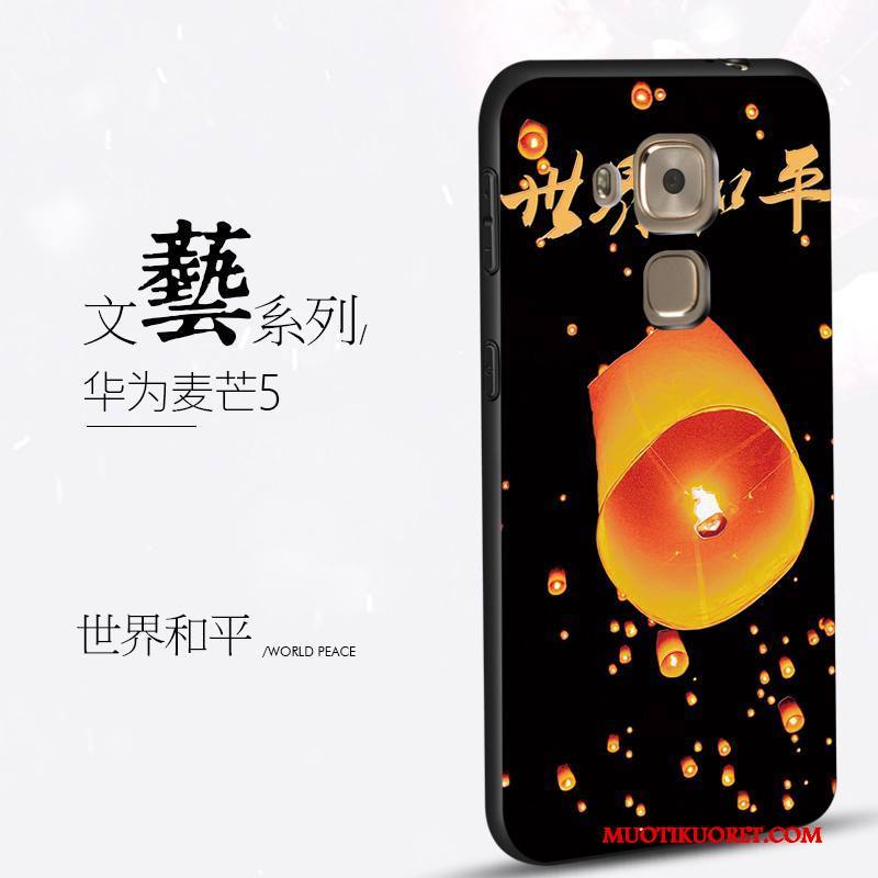 Huawei G9 Plus Kuori Ripustettavat Koristeet Luova Silikoni Suojaus Taide Puhelimen Kuoret Trendi
