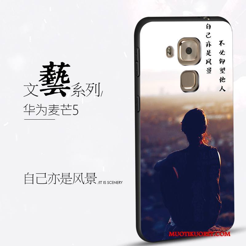 Huawei G9 Plus Kuori Ripustettavat Koristeet Luova Silikoni Suojaus Taide Puhelimen Kuoret Trendi